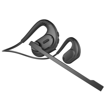 Casque Bluetooth à conduction osseuse télécommande audio canal stéréo microphone unique algorithme réduction du bruit d'appel